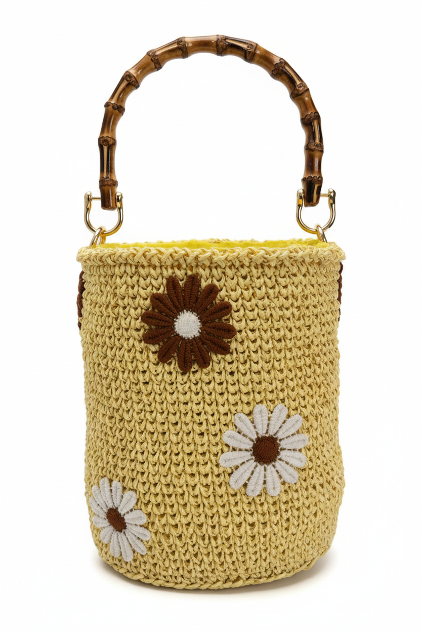 Borsa Rafia Margherita